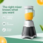 Longway Super Dlx 4 Jar 750 Watt Mixer Grinder - Black & Grey | ABS body | Heavy Duty Motor | Nano-grinding technology | 304 Grade Stainless Steel Blade | Noise levels 80-90 DB |1 Years warranty - Image 3