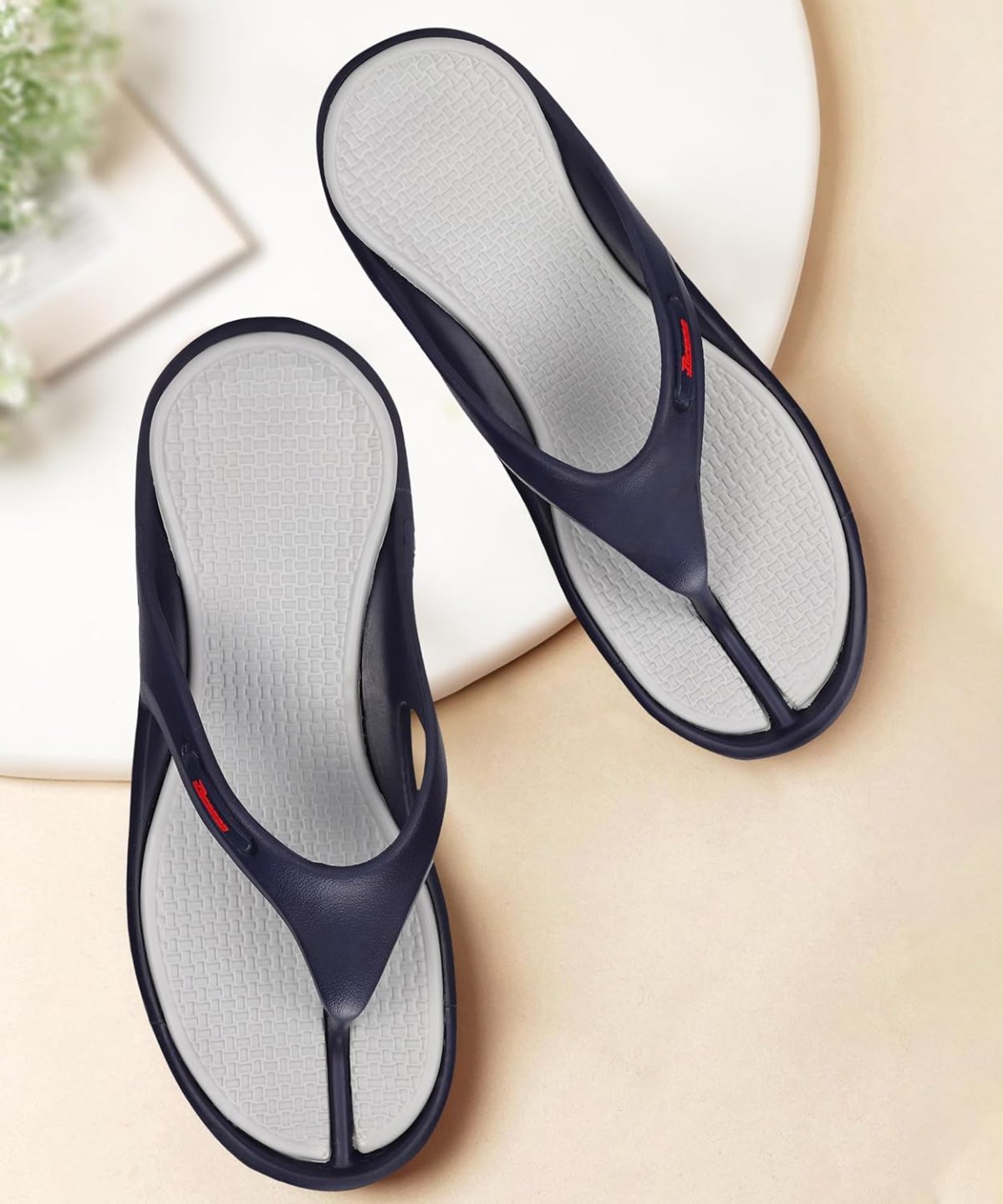 PARAGON Flip Flops for Men | Comfortable, Lightweight, Durable Slippers with Rubberised EVA Sole | Easy Washable Slip Ons | Ideal for Everyday Use