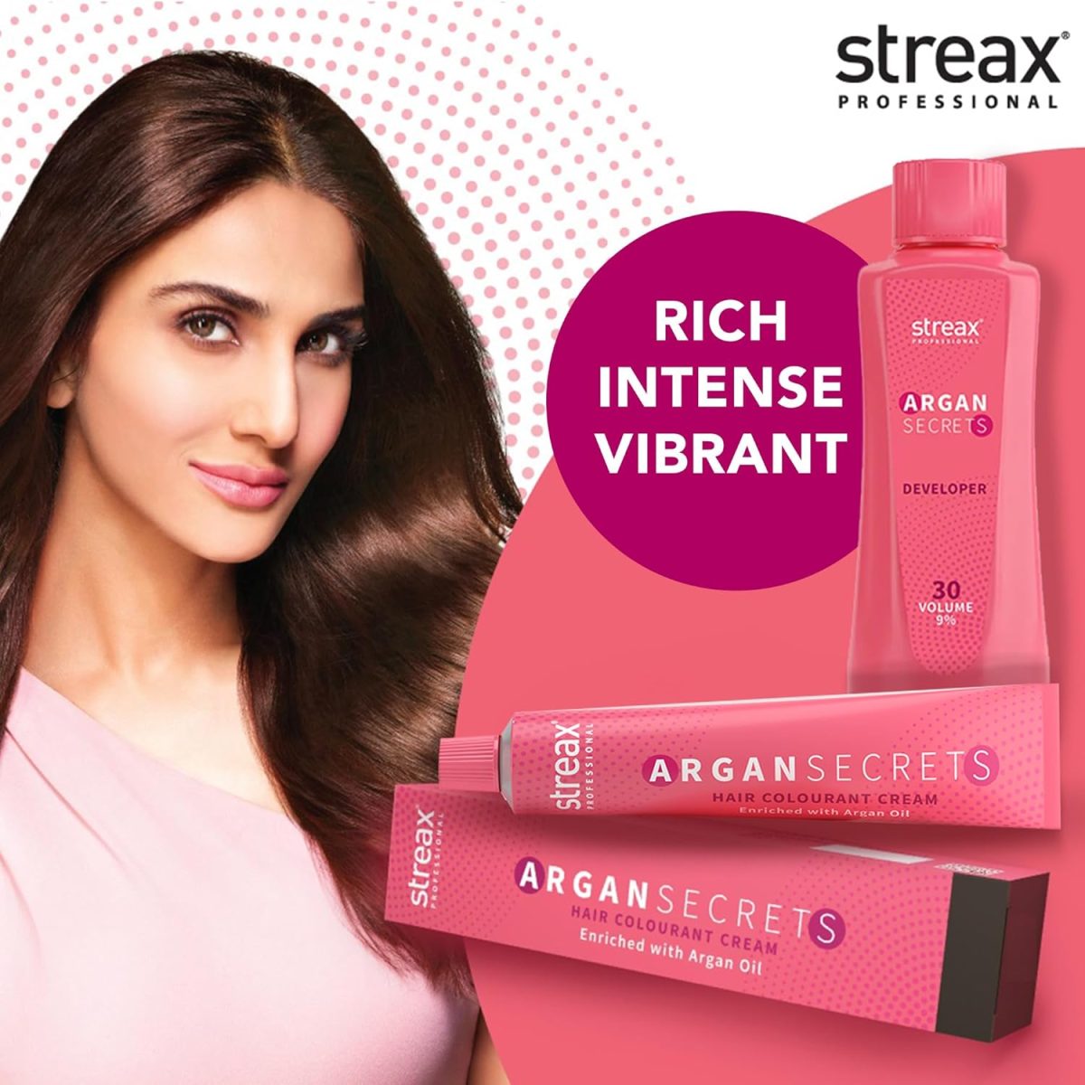 Streax Professional Argan Secret Hair Colourant Developer, Cream Developer for Rich Hair Colour, 20 Volume (6%), 250ml - Image 4
