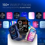 Fastrack Limitless FS1 Smart Watch|Biggest 1.95" Horizon Curve Display|SingleSync BT Calling v5.3|Built-in Alexa|Upto 5 Day Battery|ATS Chipset with Zero Lag|100+ Sports Modes|150+ Watchfaces,Black - Image 7