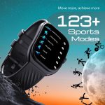 Boult Trail Pro Smartwatch 2.01'' 3D Curved Screen+AMOLED, BT Calling 5.3, 600 Nits Brightness, IP68, 250+ Watchfaces, 120+ Sports Modes, AI Voice Assistant, SpO2 Tracking (Pure Black) - Image 7
