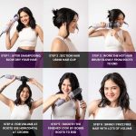 OWNAIR Pro Hair Dryer & Straightener, Hot Air Brush, 4 Heat & Speed Modes, Cool Shot, 1200 Watts, Purple - Image 5