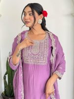Alvami Women's Silk Kurta Set - Image 7