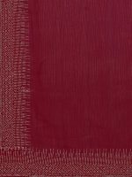 SIRIL Women's Hot Fixing Georgette Saree with Unstitched Blouse Piece - Image 9