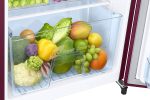 Samsung 183 L, 2 Star, Digital Inverter, Direct-Cool Single Door Refrigerator (RR20C2712R8/NL, Blooming Saffron Red) - Image 6