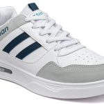 ASIAN Men's BOSTON-02 White Casual Sneaker Shoes with Synthetic Upper Lightweight Comfortable Mid Top Sneaker Shoes for Men's & Boy's - Image 4