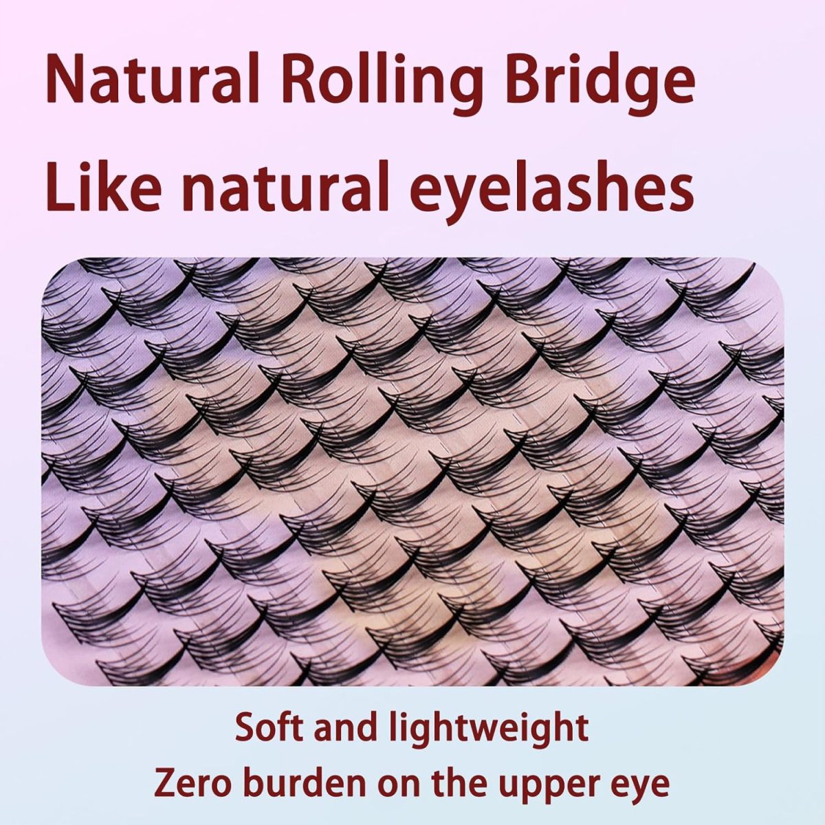 240 Pcs Sunflower False Eyelashes - Natural & Wispy Cluster Lashes for Women, Reusable DIY Eyelash Extensions Kit, Lightweight & Comfortable for Daily or Party Looks(11mm) - Image 4