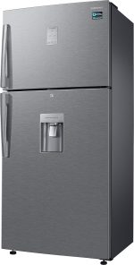 Samsung 501 L, 1 Star, Digital Inverter, Frost Free Double Door Refrigerator (RT54C655SSL/TL, Silver, Real Stainless) - Image 2