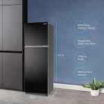 Panasonic 338 L 3 Star Prime Convertible 6-Stage Smart Inverter Frost-Free Double Door Refrigerator (NR-TG355CPKN, Diamond Black, Jumbo Fresh Vegetable Basket, Net Capacity 304L) - Image 3