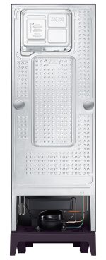 Samsung 236L 2 Star Inverter Frost-Free Double Door Refrigerator (RT28C31429R/HL,Paradise Bloom Purple) Base Stand Drawer - Image 5