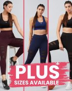 BLINKIN Women's Purple Skinny Athletic Leggings - Mid Rise, Slim Fit, Breathable, Yoga & Fitness - Women's Active Wear, Sports Pants - Image 7