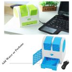 GEN Portable Mini AC USB attery Operated air conditionermini Water air Cooler oling Fan Blade Less Duel Blower with ice Chamber Perfect for Desk,Office,Study,Library,Room,Home,car,Outdoor - Image 4