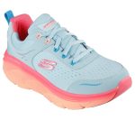 Skechers Women D'Lux Walker 2.0 Neon Sites Walking Shoes