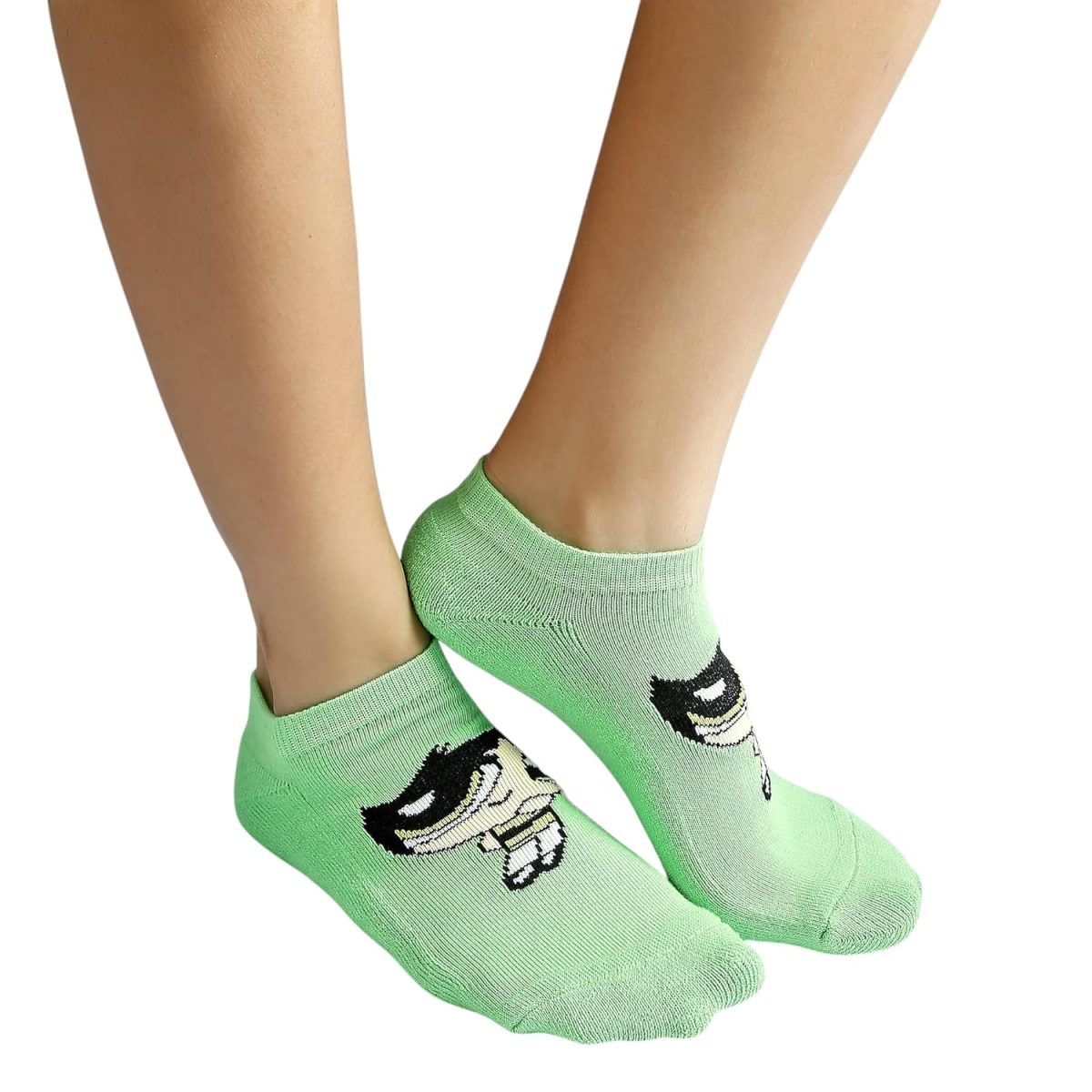 SocksXpress Powerpuff Girls Women's Cushioned Lowcut Ankle Socks- Pack of 3, Multicolor (Free Size) - Image 4