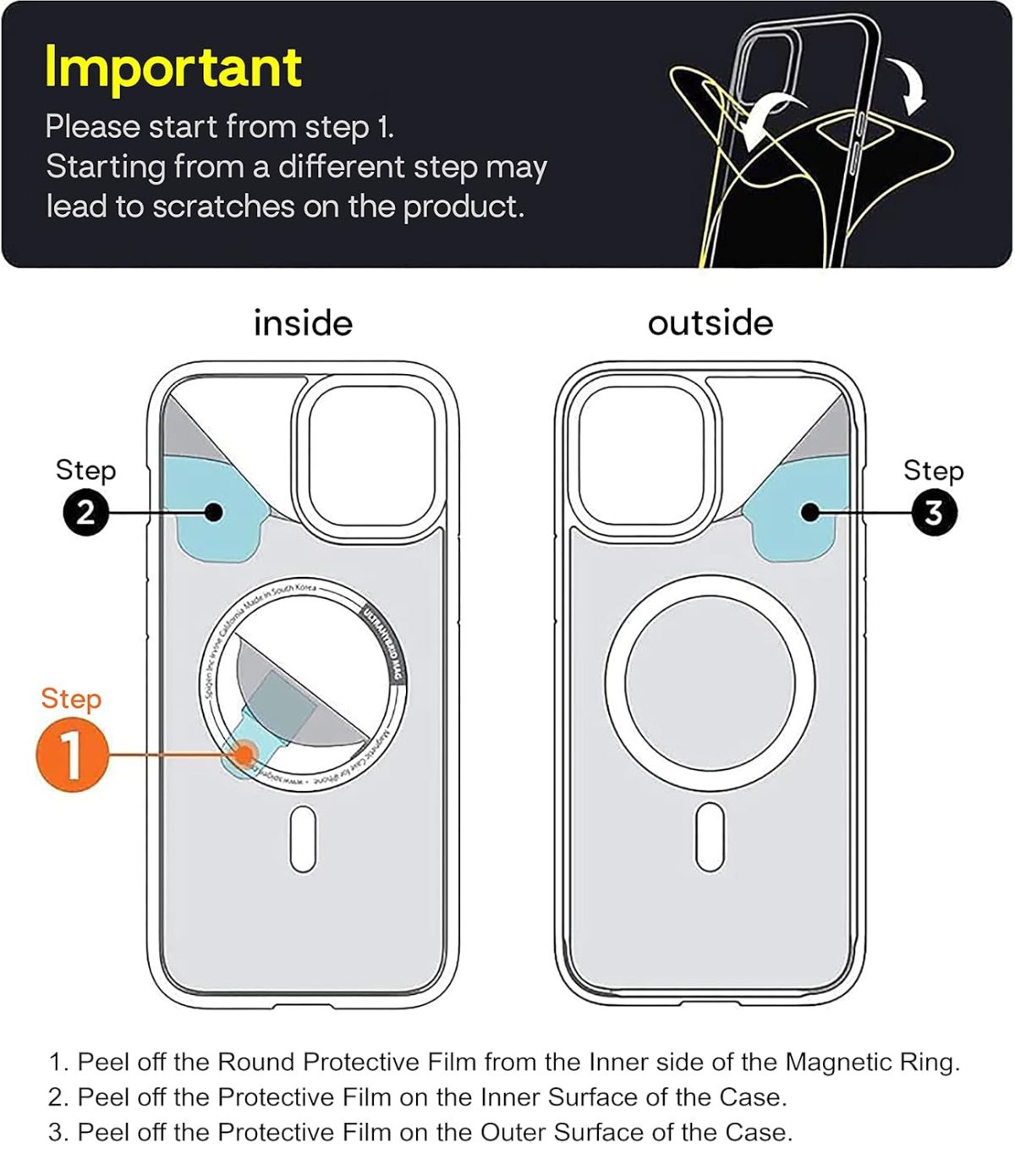 Zapcase Back Case Cover for Samsung Galaxy A55 5G | Compatible for Samsung Galaxy A55 5G Back Cover | Scratch-Resistant Back Cover | Clear - Image 8