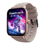 Fastrack Limitless Glide X 1.83" Smart Watch with Ultra UV HD Display, SpO2, Heart Rate & Sleep Tracking, Bluetooth Calling, 100+ Sports Modes, 5-Day Battery, Smartwatch for Men & Women (Beige)