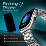Boult Newly Launched Trail Pro Smartwatch 2.01'' 3D Curved Screen+AMOLED, BT Calling 5.3, 600 Nits Brightness, IP68, 250+ Watchfaces, 120+ Sports Modes, AI Voice Assistant, SpO2 Tracking (Chrome) - Image 12