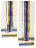 YETTALAN® Women's Kerala Traditional Cotton Set Mundu Cream Color with Fancy Border - Image 4