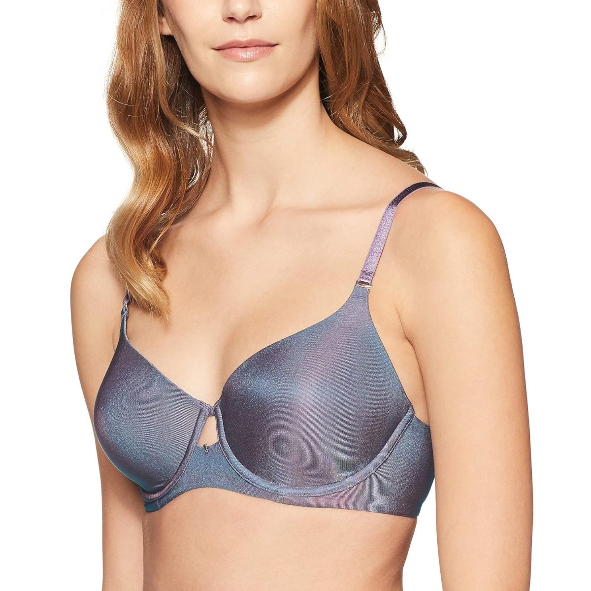 Amante Women's Padded Underwire Seamless Shimmer T-Shirt Bra