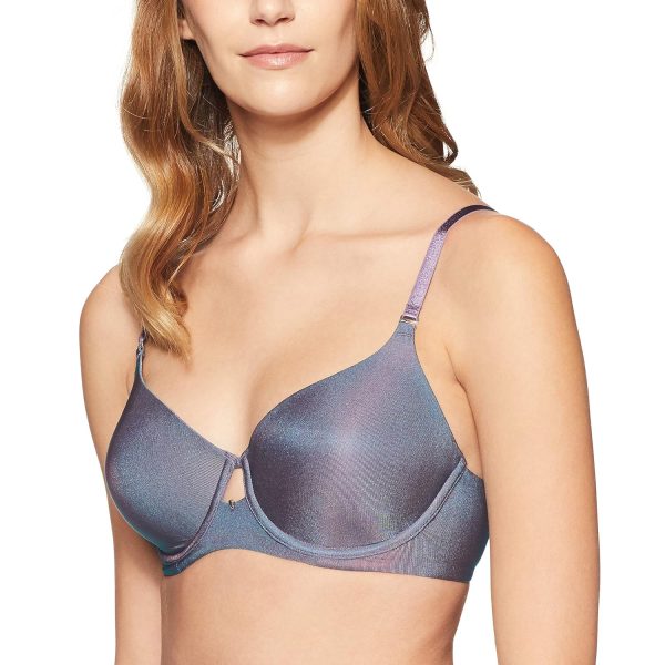 Amante Women's Padded Underwire Seamless Shimmer T-Shirt Bra