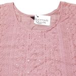 SHOPPING QUEEN Women's Silk Chikankari Kurta Pant with Dupatta - Image 6
