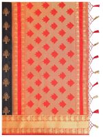 Mimosa Women's Kanjivaram Silk Saree With Blouse Piece (4309-312-Rd-Blk-Rd_Black) - Image 8